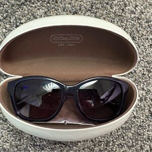 Coach  Navy Sunglasses